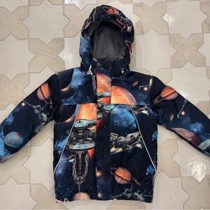 Molo Kids Winter/Ski Space-Themed Kids Jacket
